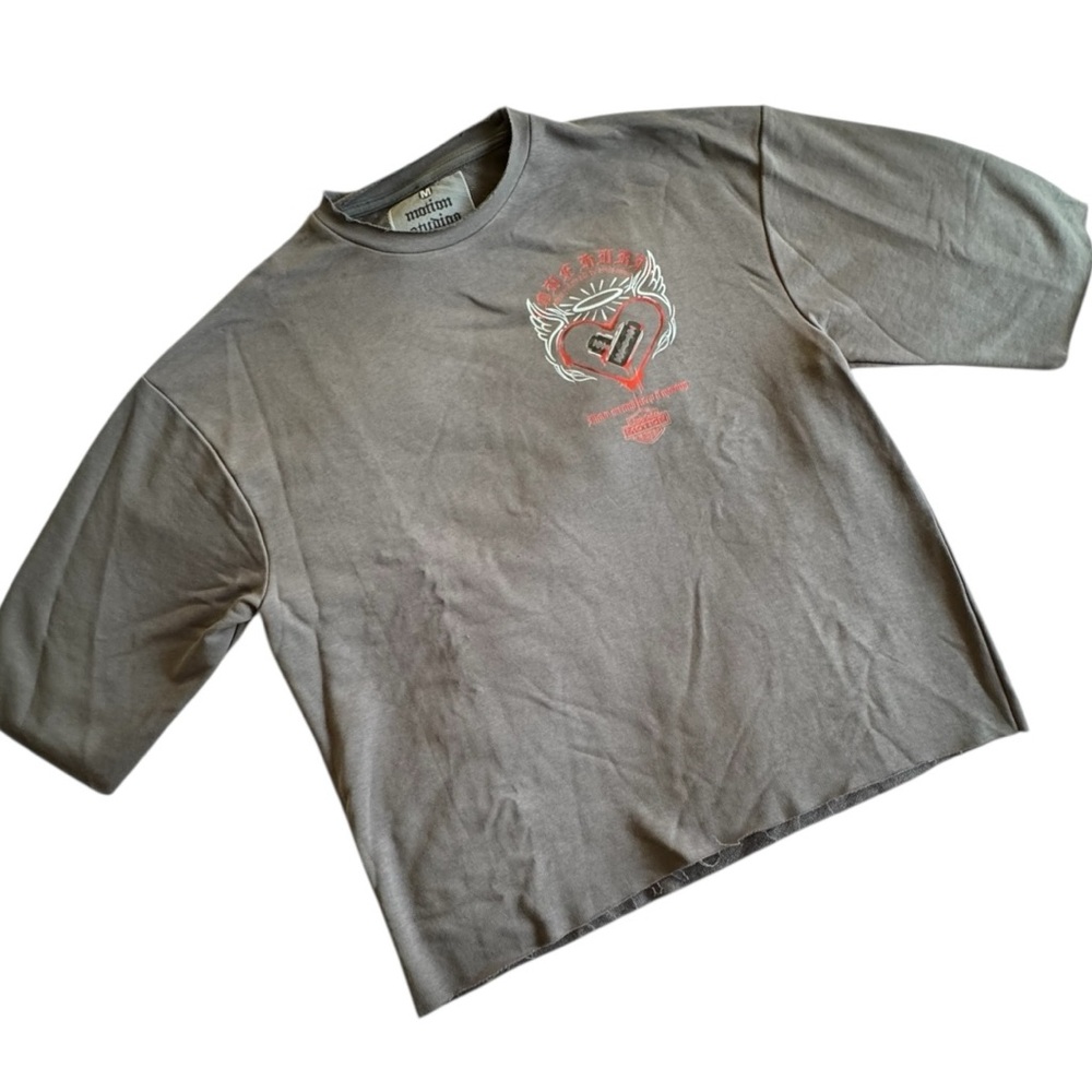 Tenaciti Motion Studios Graphic Tee Mens Size M Worldwide Motion No Emotion NWOT